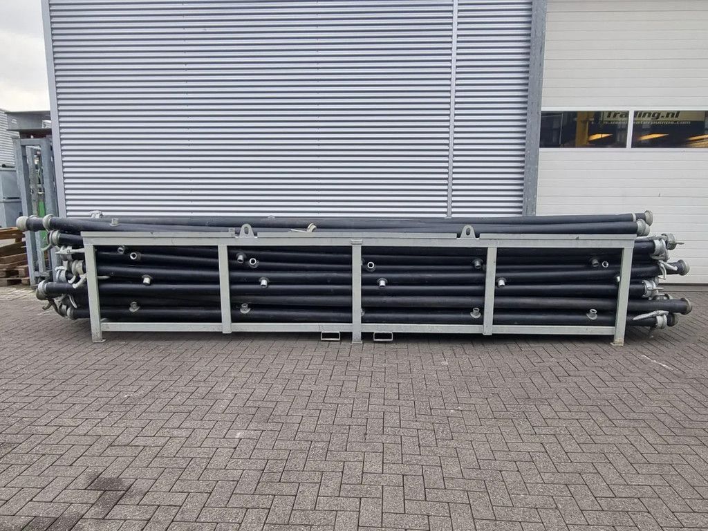 Leidingrek HDPE Bovenleidingen met 5 st aftakkingen 60mm snelkoppel 110 x 5.3 , lengte 6