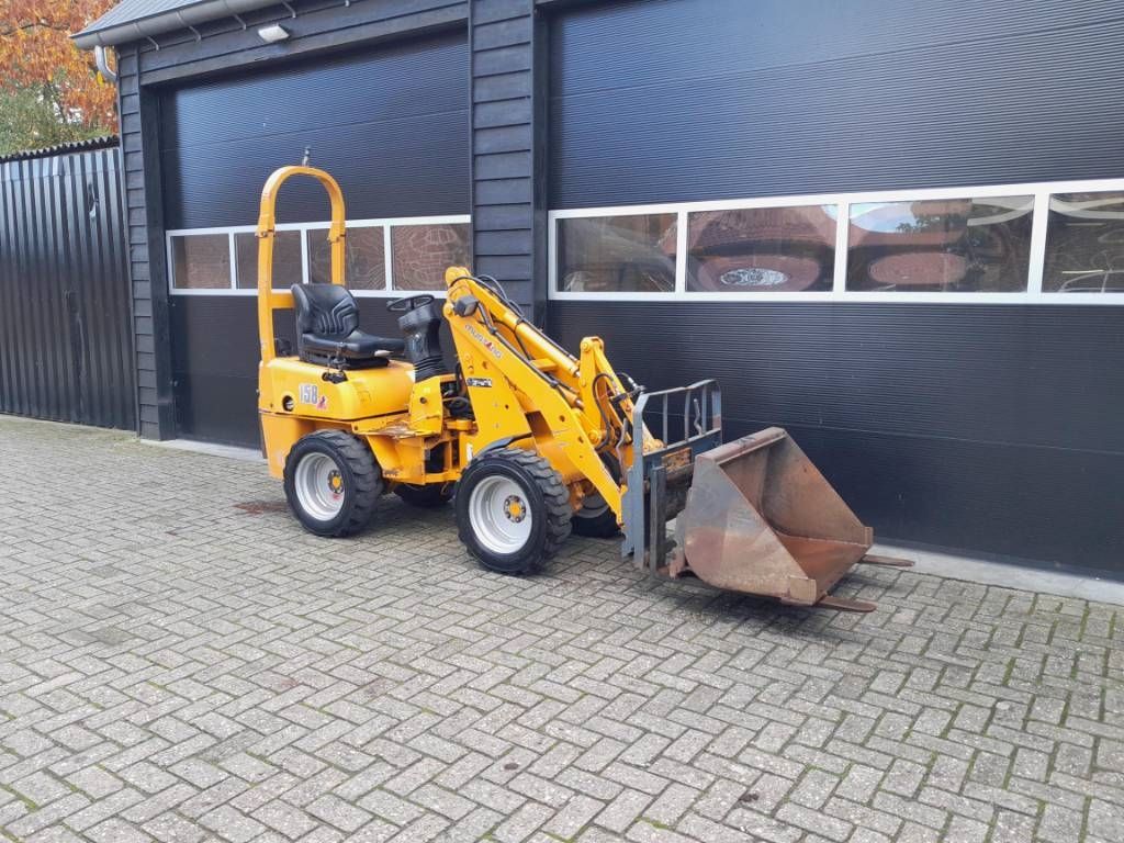 Mustang KL 158 minishovel zelfde als Weidemann 1140
