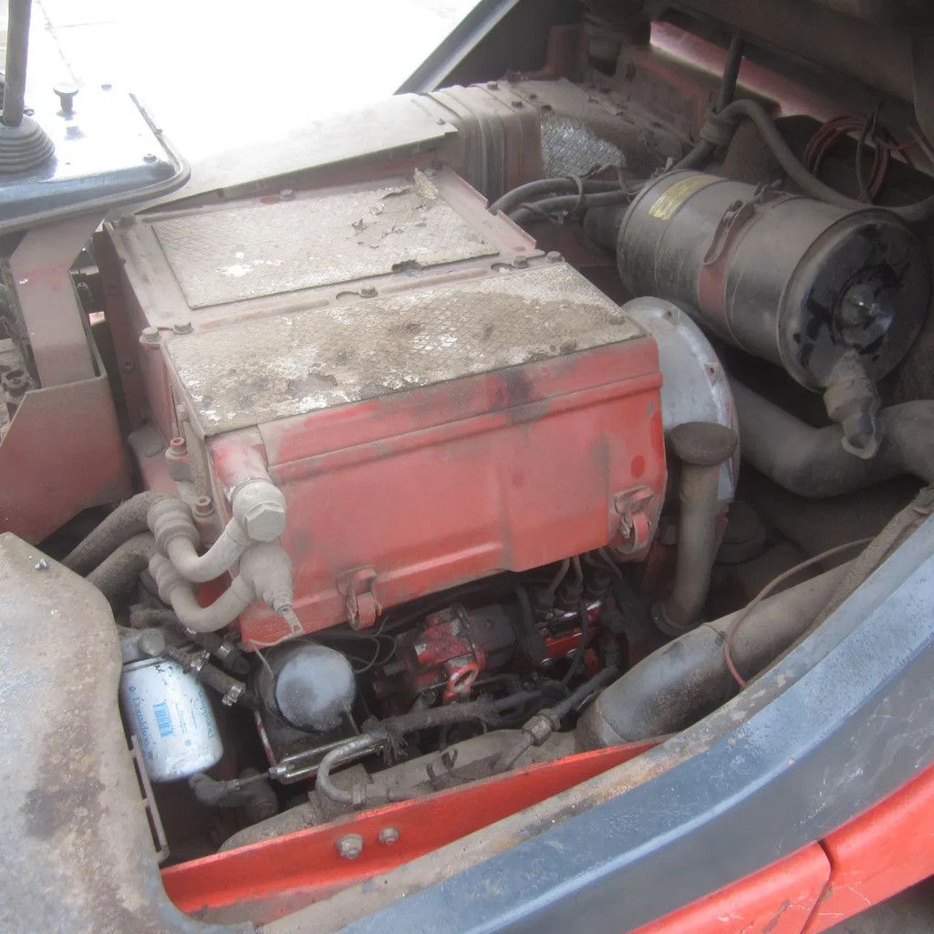 Linde Heftruck, H30, diesel, duplomast, side shift.