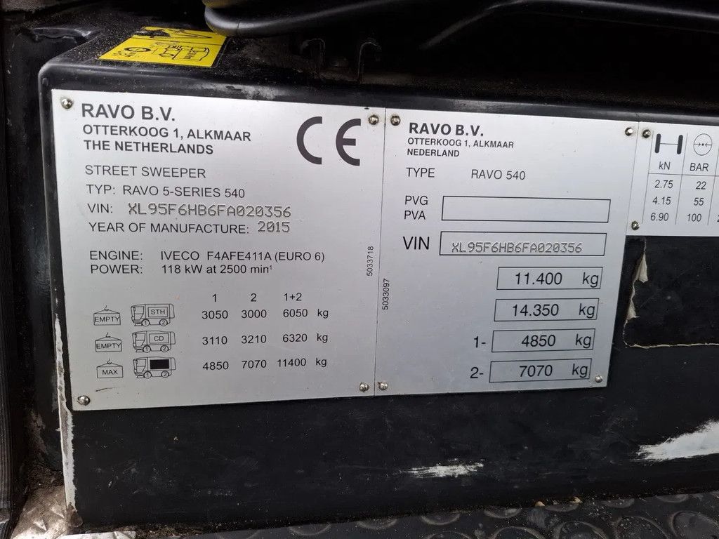 Ravo 540 Euro 6