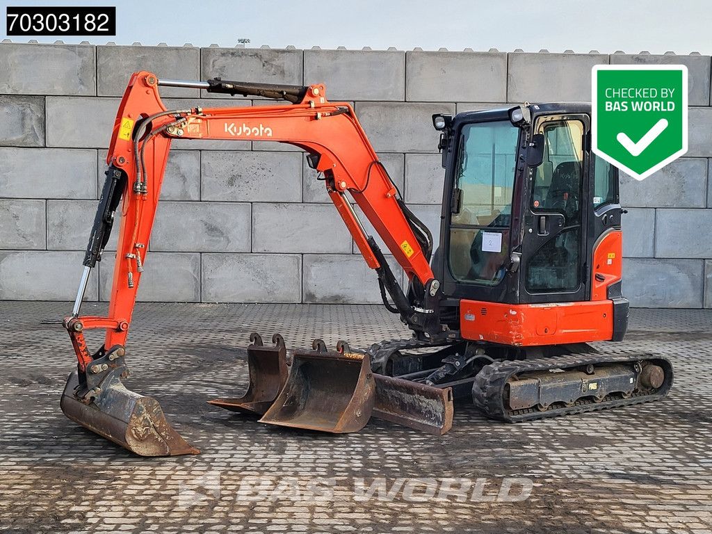 Kubota U36 -4 A/C - 3 Buckets