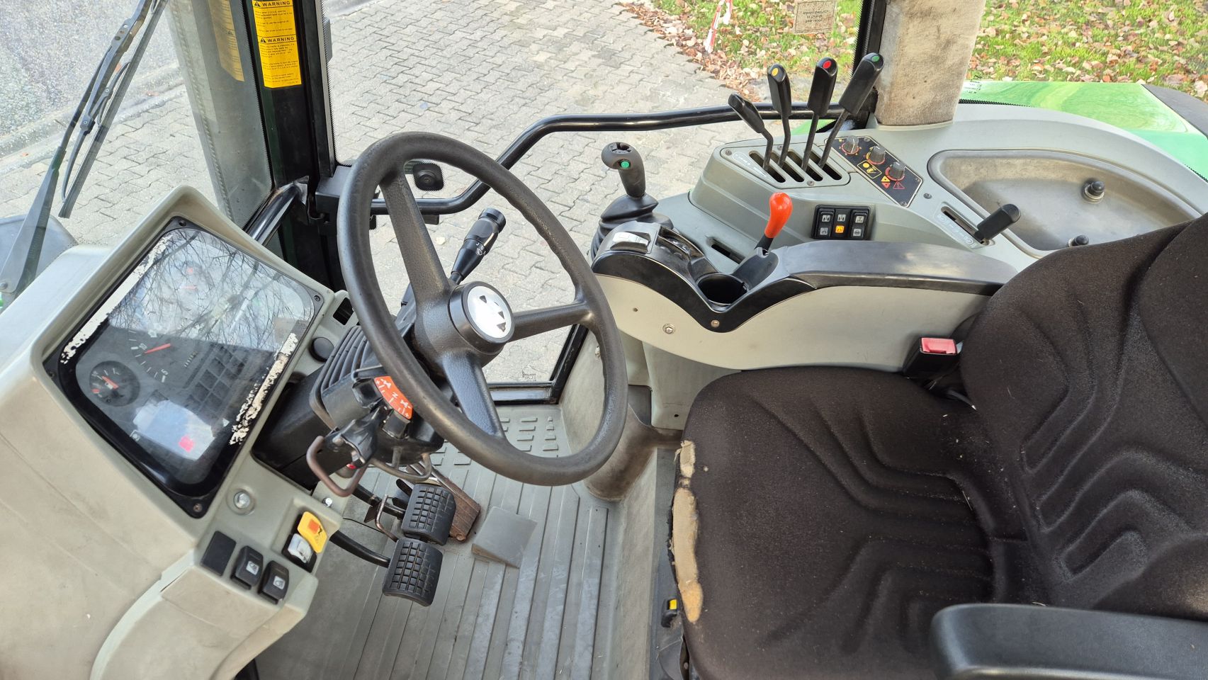 Massey Ferguson 6270 Dynashift met Kruip, Fronthef PTO