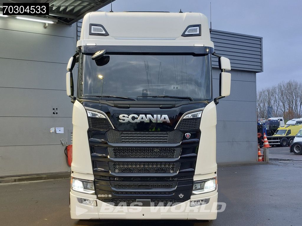 Scania S660 4X2 Retarder Full-Air 2x Tanks Standklima Leather Led ACC Alcoa Euro 6