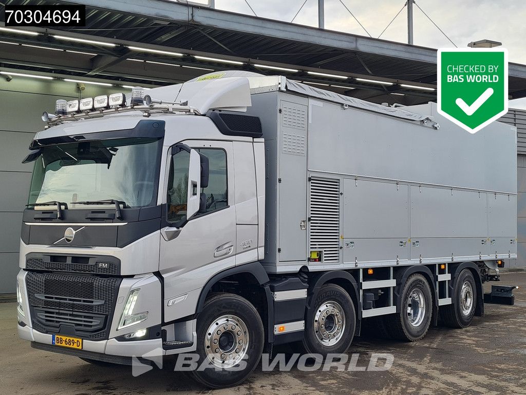 Volvo FM 460 8X2 NEW! OVERMAT MSA 13.6.3 Dry + Liquid Screed Sand Mortar truck