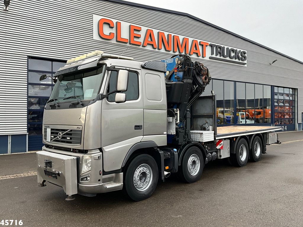 Volvo FH 400 8x4 Fassi 80 Tonmeter laadkraan
