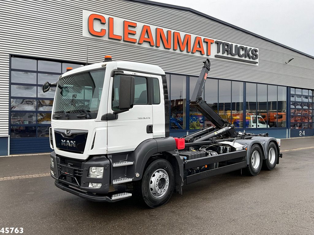 Man TGS 28.470 Euro 6 Marrel 20 Ton haakarmsysteem