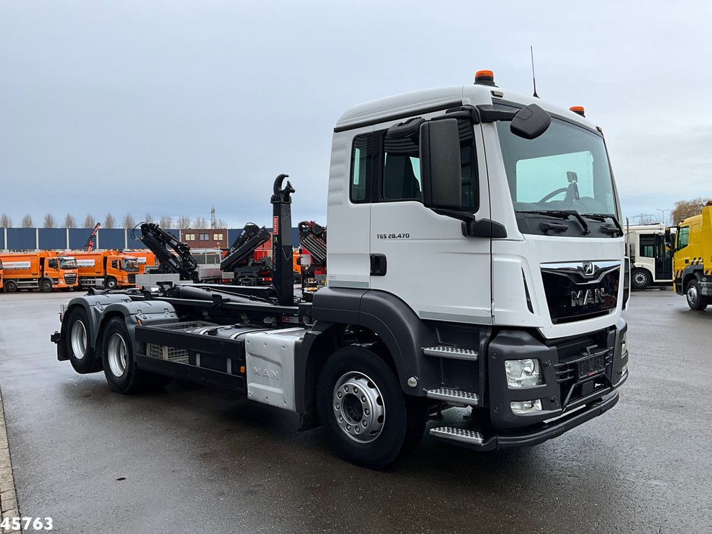 Man TGS 28.470 Euro 6 Marrel 20 Ton haakarmsysteem