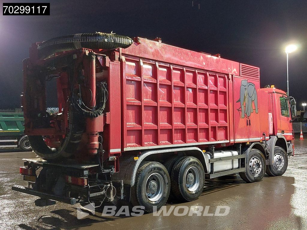 Mercedes Actros Actros 4144 8X4 10m3 RESCHWITZER ESE 32/10-DV-K Saugbagger Big-Axle Euro 5