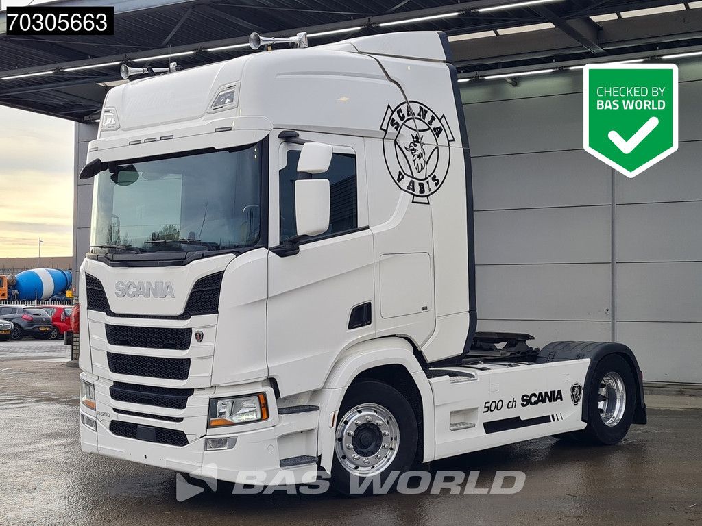 Scania R500 4X2 Full-Air Retarder 2xTanks Alcoa's Standklima