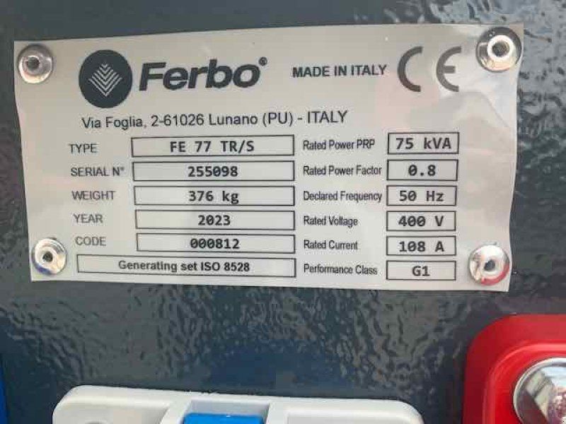 Ferbo FE 77 75 KVA 50 HZ Zapfwellen