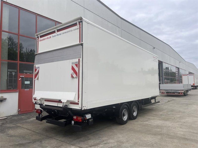 Möslein TK0105D-L Weiß Tandem Koffer, Ladebordwand + Durc