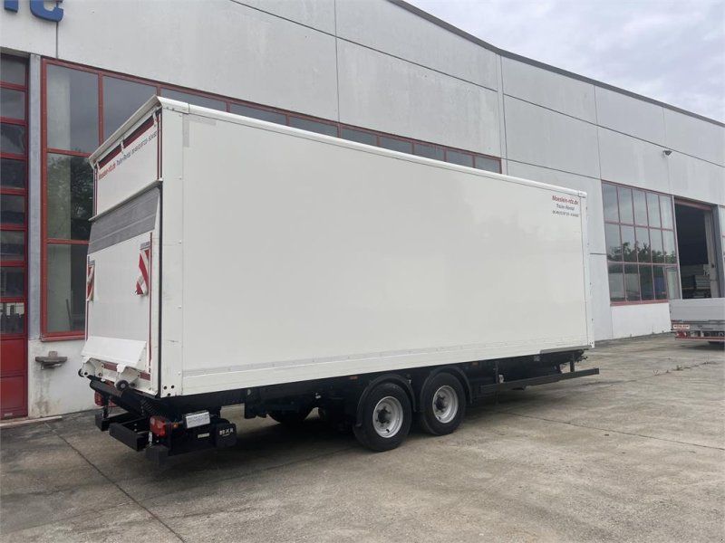 Möslein TK0105D-L Weiß Tandem Koffer, Ladebordwand + Durc