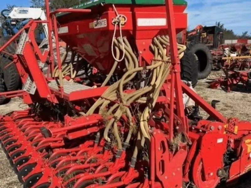 Maschio herse rotative + semoir