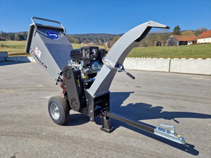 Jansen GTS-2000 pro häcksler Schredder E-Starter