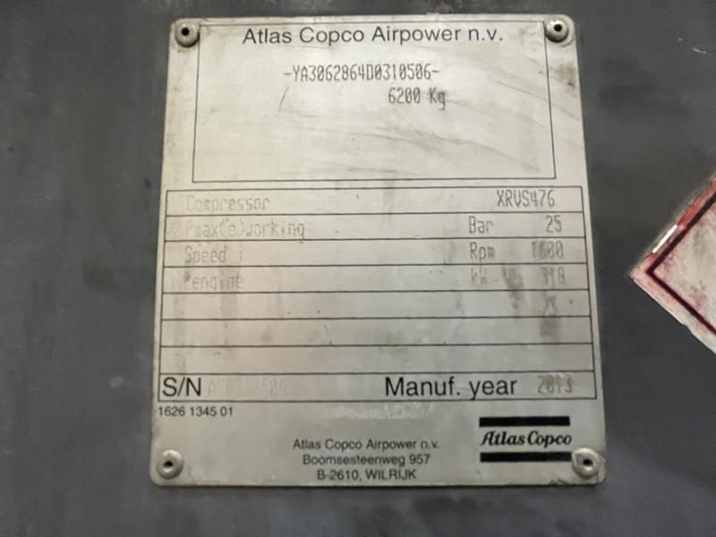 Atlas Copco XRVS 476 CD - N
