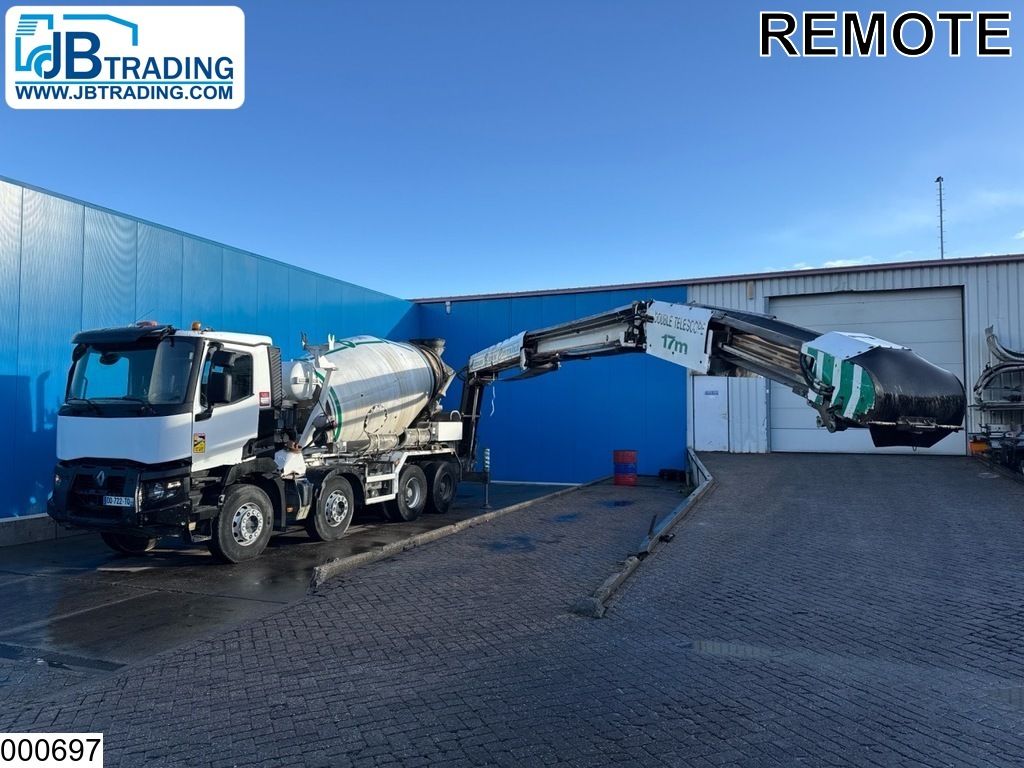 Renault C 380 8x4, EURO 6, Liebherr, 8m3, Remote
