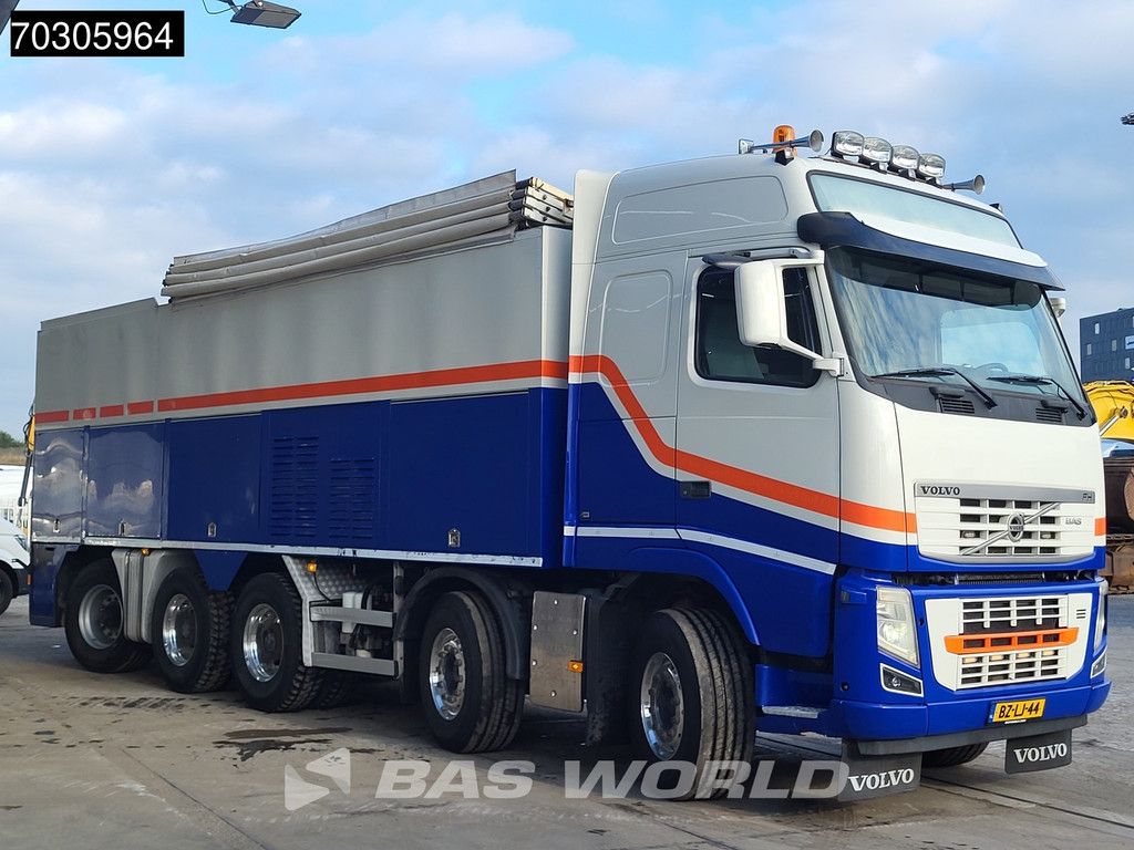 Volvo FH 460 10X4 NL-Truck Sand Mortar truck Big-Axle Lenkachse Xenon EEV