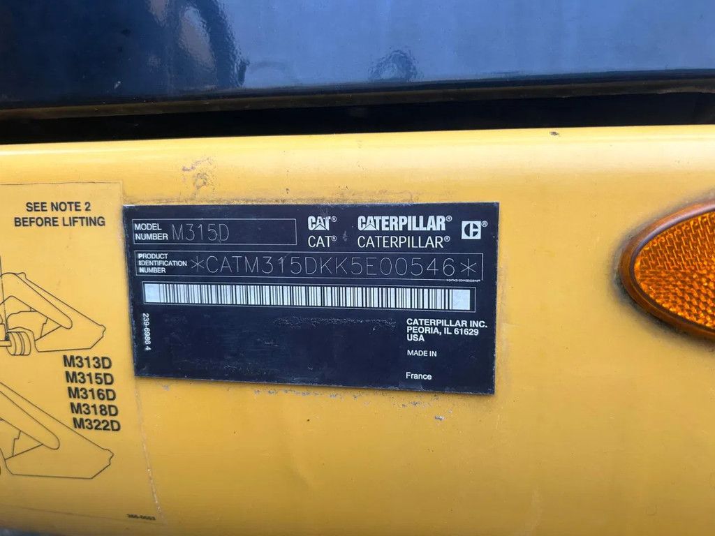 Caterpillar M315D