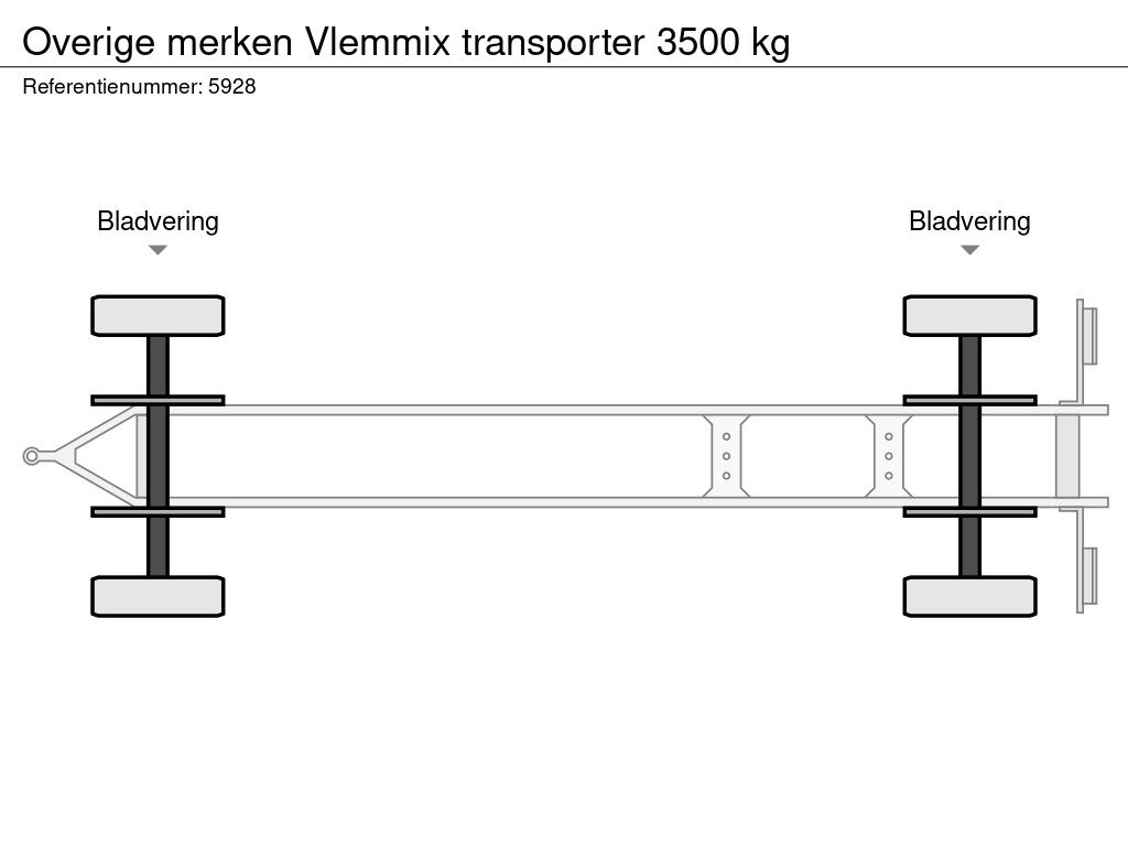Overige merken Vlemmix transporter 3500 kg