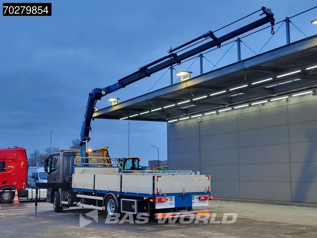 Scania P280 4X2 HMF 1420K-RC Kran Crane Leather seats Automatic Euro 6