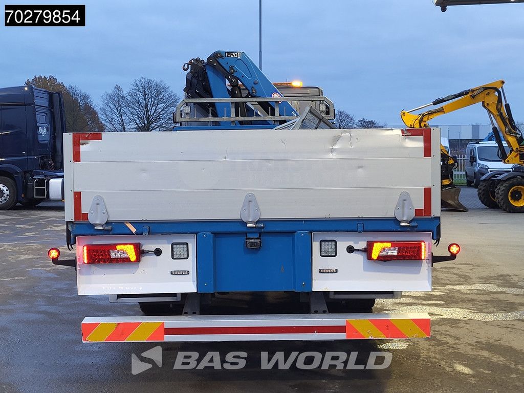 Scania P280 4X2 HMF 1420K-RC Kran Crane Leather seats Automatic Euro 6