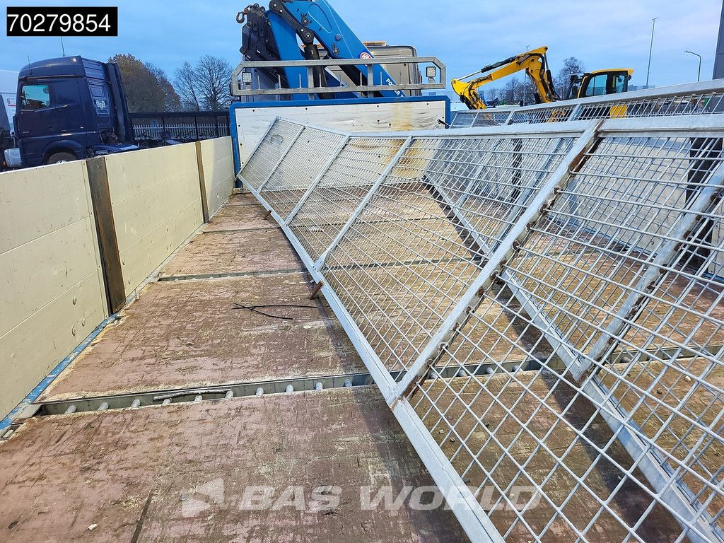 Scania P280 4X2 HMF 1420K-RC Kran Crane Leather seats Automatic Euro 6