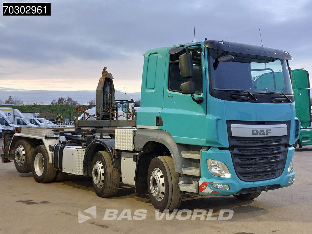 DAF CF CF 410 8X2 35tons Velsycon CL35.71 containersystem Lift+steering axle Euro 6
