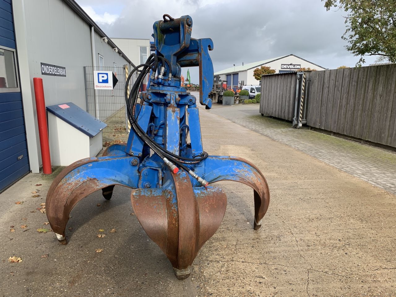 Poliepgrijper gebruikt