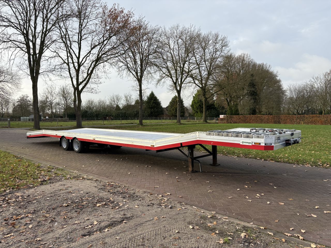 Be oplegger 6.8 TON ambulance auto transporter Veldhuizen (2014