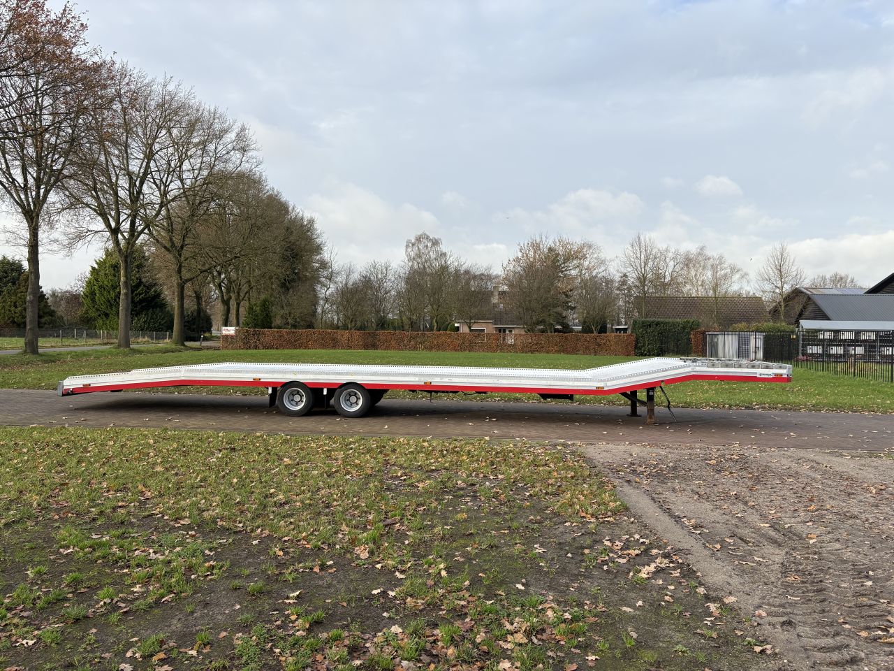 Be oplegger 6.8 TON ambulance auto transporter Veldhuizen (2014