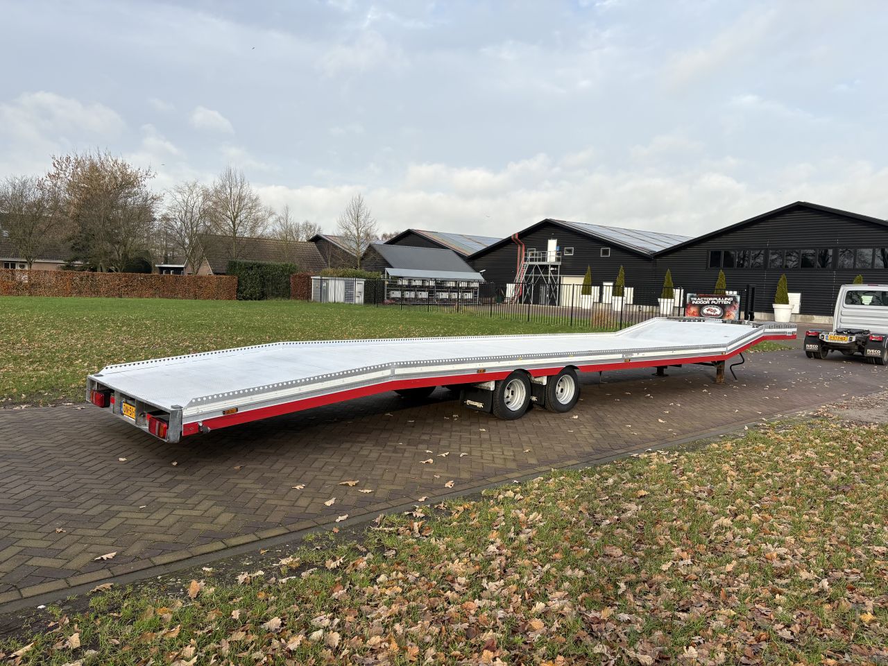 Be oplegger 6.8 TON ambulance auto transporter Veldhuizen (2014