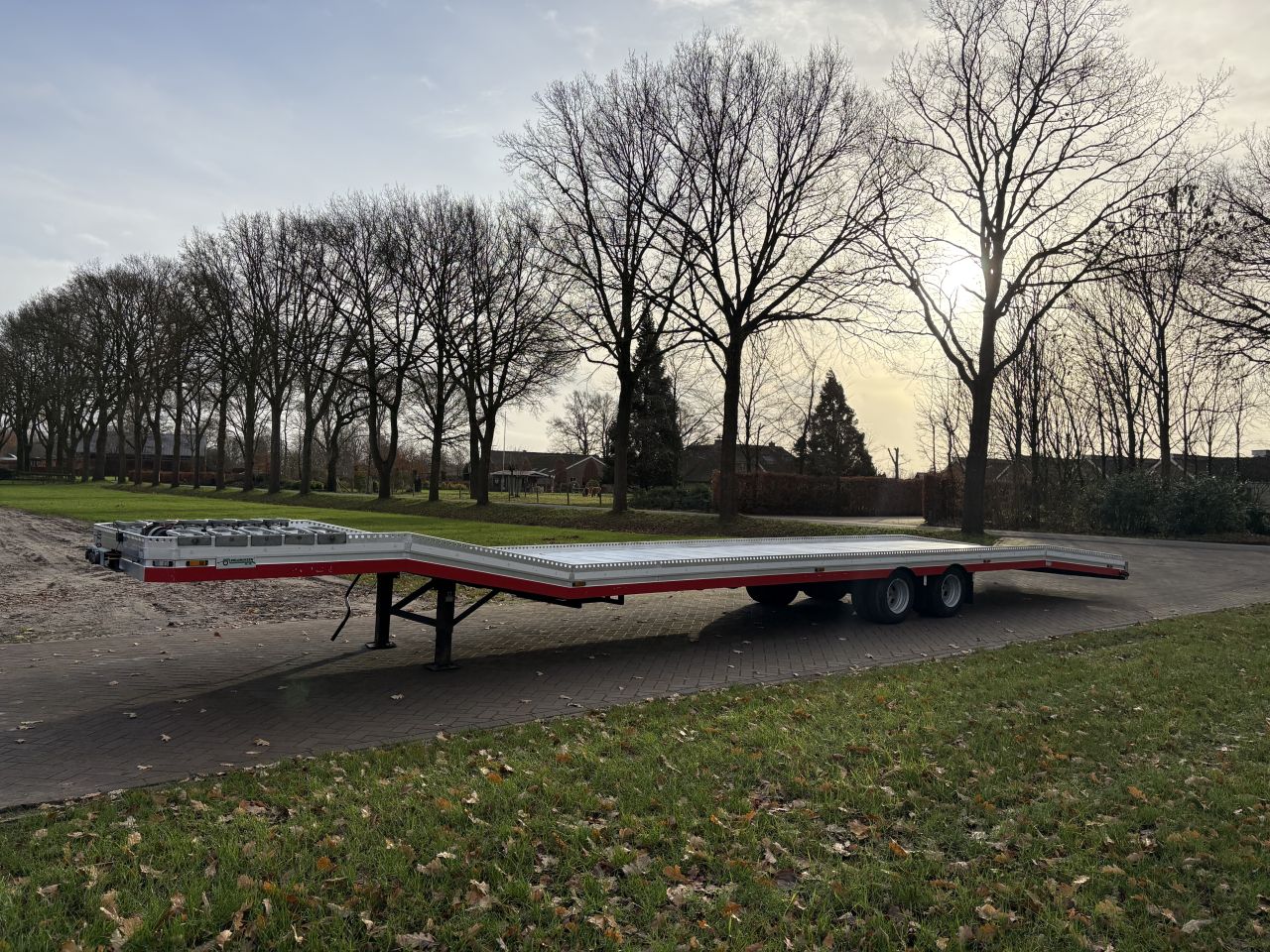 Be oplegger 6.8 TON ambulance auto transporter Veldhuizen (2014