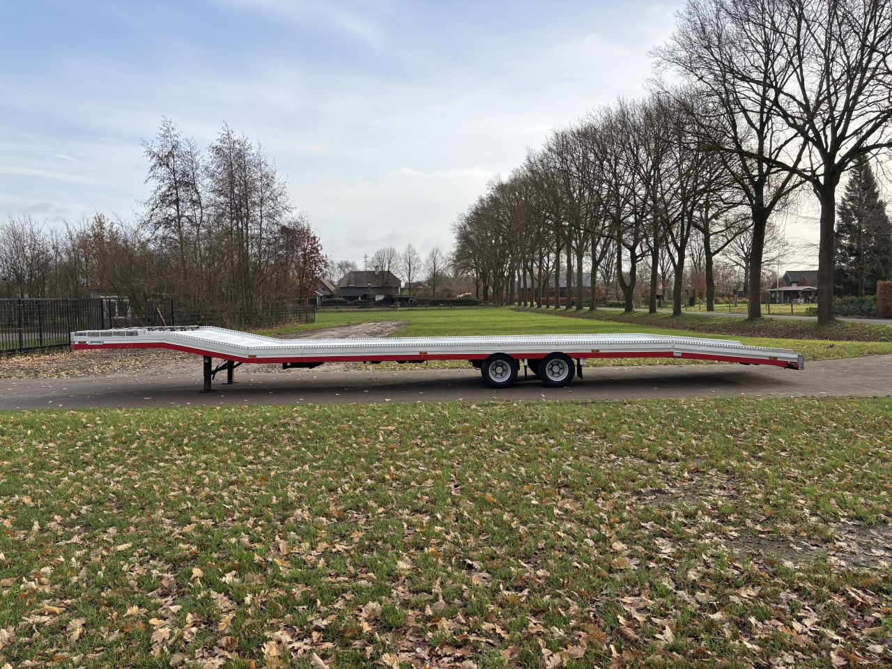 Be oplegger 6.8 TON ambulance auto transporter Veldhuizen (2014