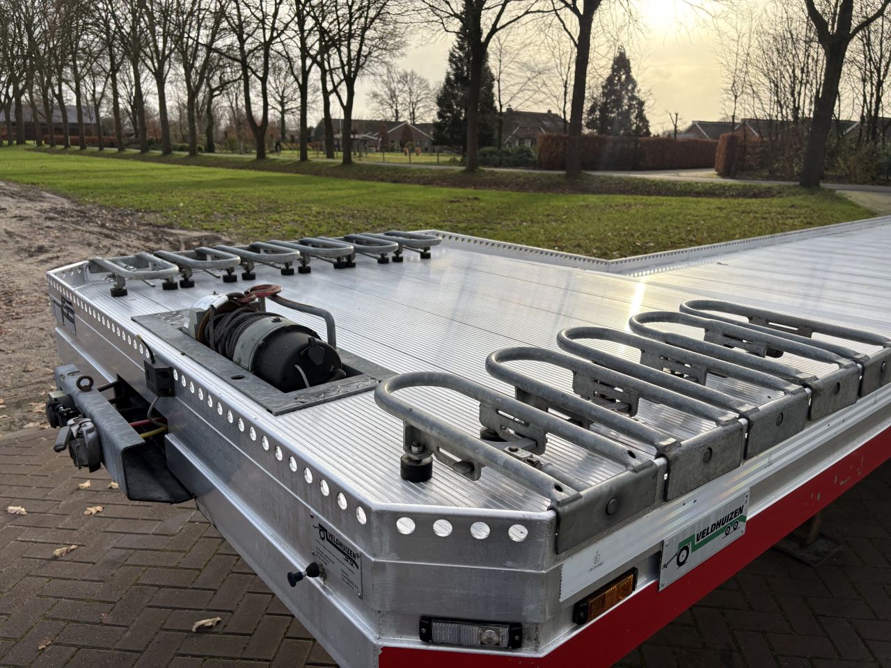Be oplegger 6.8 TON ambulance auto transporter Veldhuizen (2014