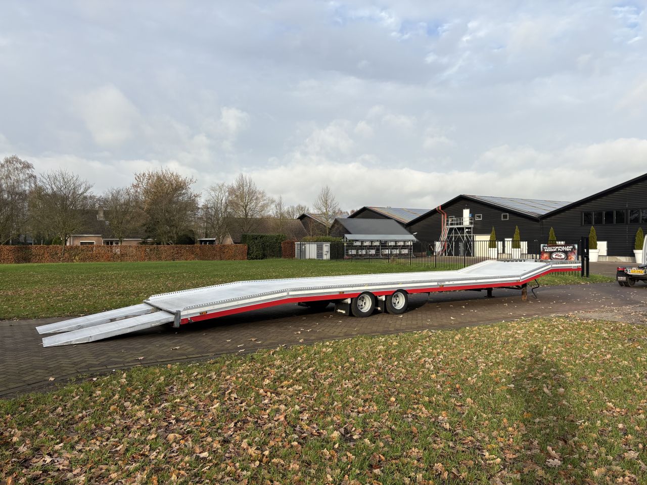 Be oplegger 6.8 TON ambulance auto transporter Veldhuizen (2014