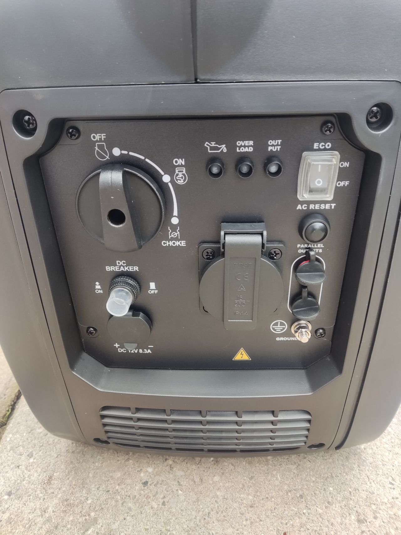 CONTIMAC generators (inverters), aggregaten (type GRN2000IS)