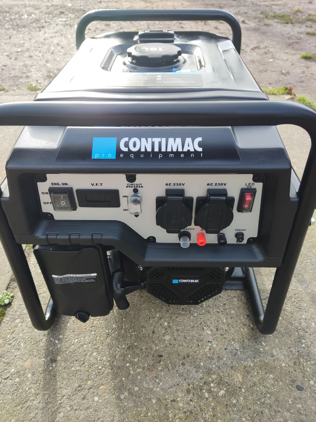 CONTIMAC generators (inverters), aggregaten (type GRN2000IS)