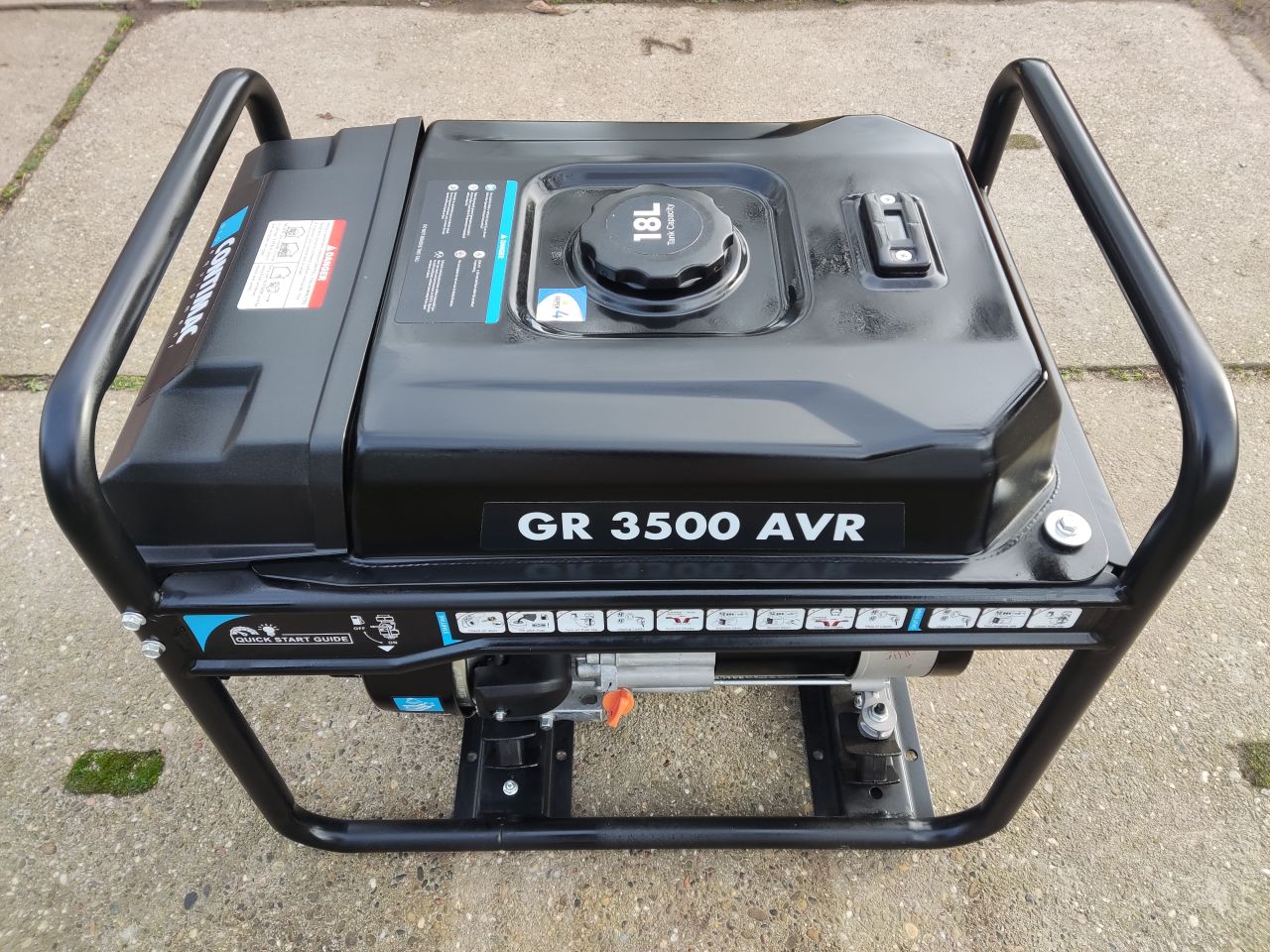 CONTIMAC generators (inverters), aggregaten (type GRN2000IS)