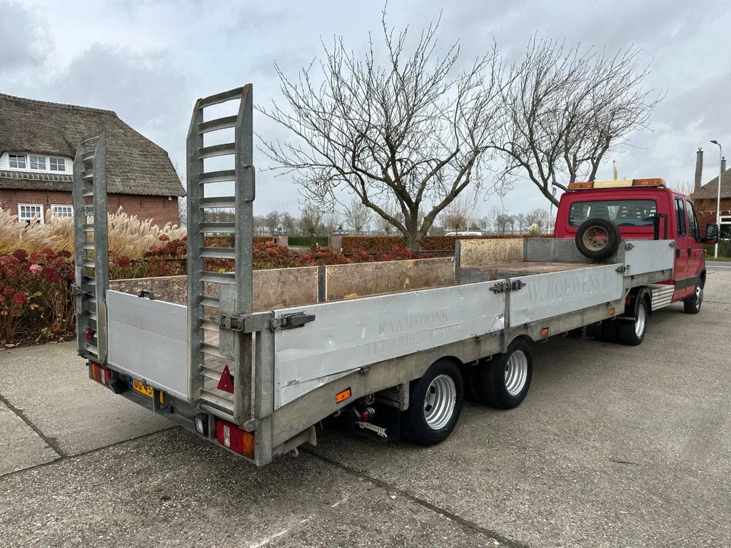 Iveco Daily 40C13 / BE COMBI 12T WITH VELDHUIZEN P31-5A / CREWCAB 7 pers. / NEW APK