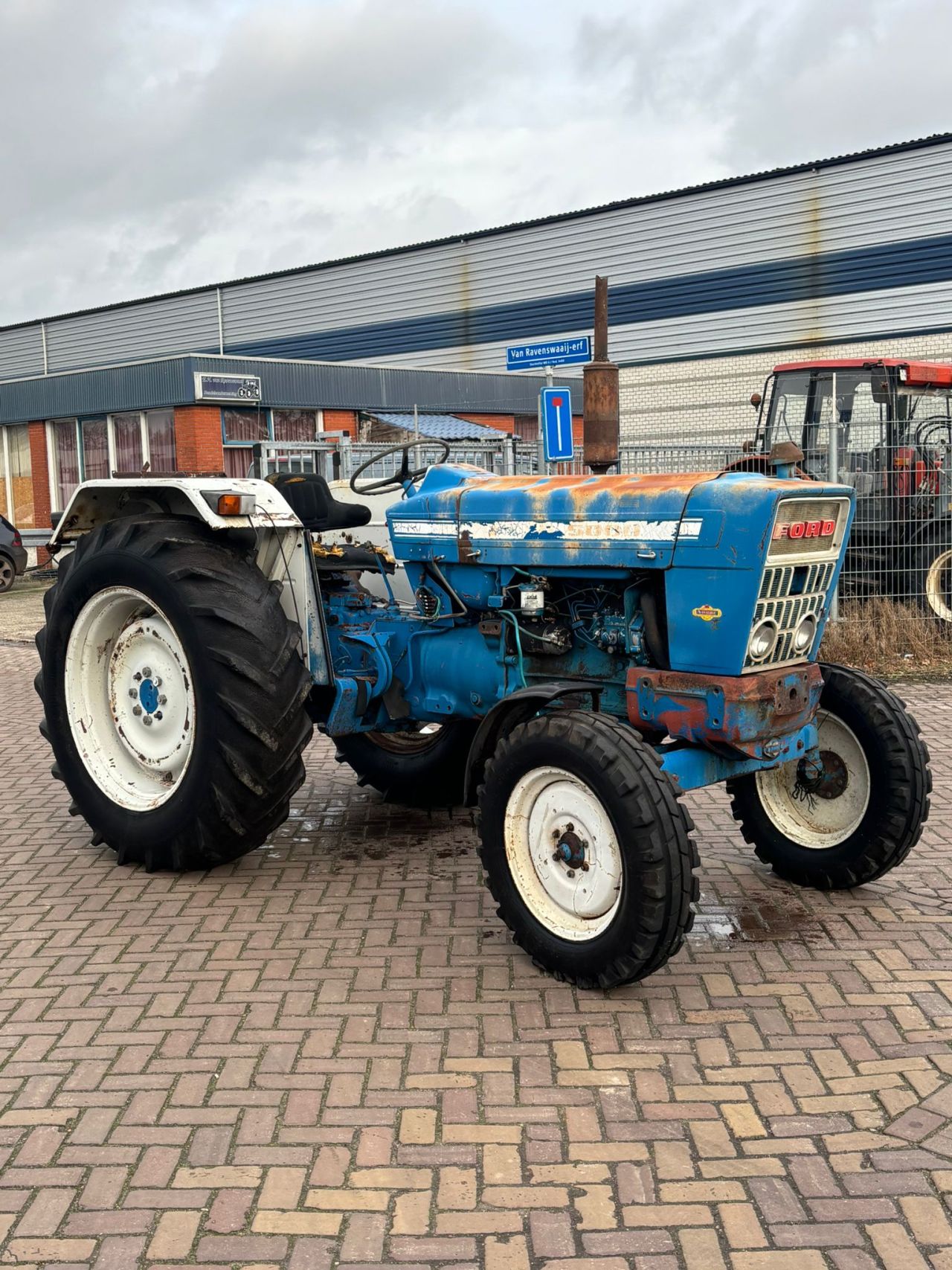 Ford 5000 met vastzittende motor