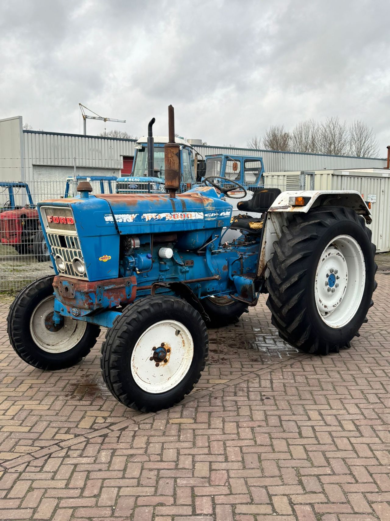 Ford 5000 met vastzittende motor