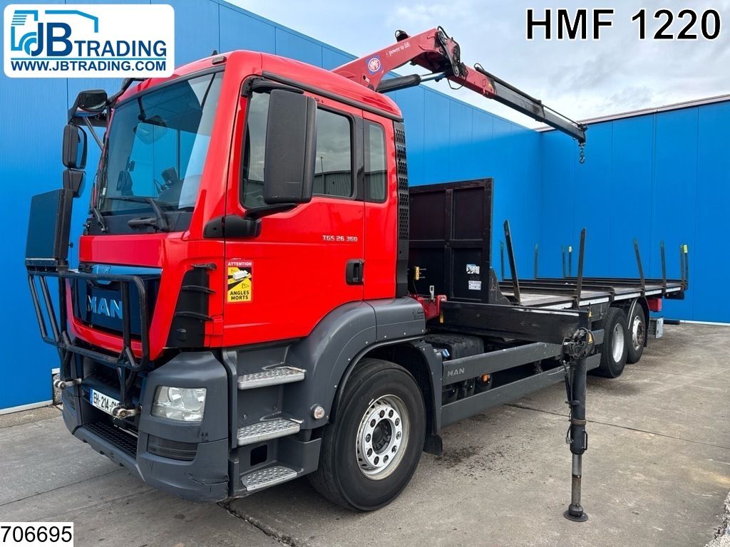 MAN TGS 26 360 6x2, EURO 6, HMF 1220