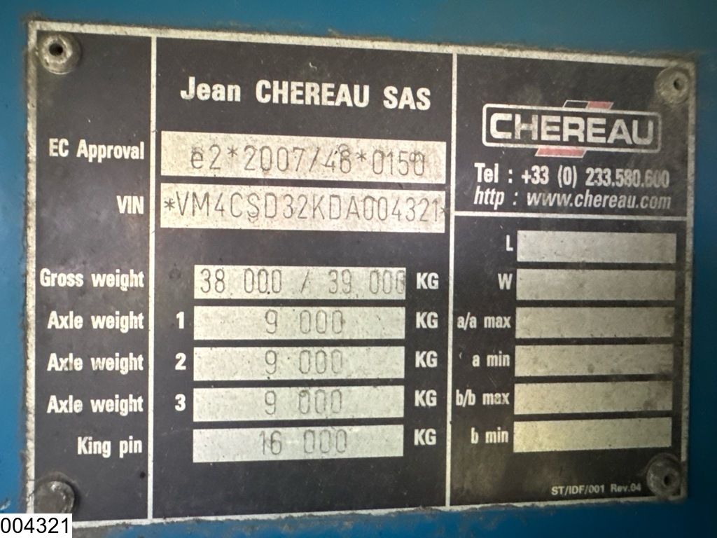 Chereau Koel vries Carrier Vector 1550