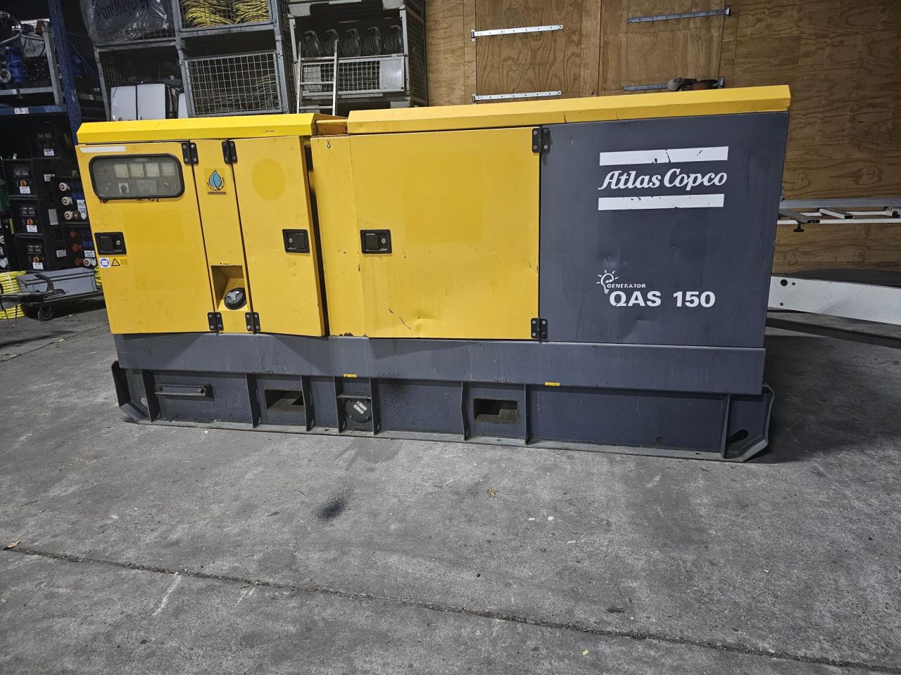 Atlas Copco QAS 150 Kva aggregaat generator