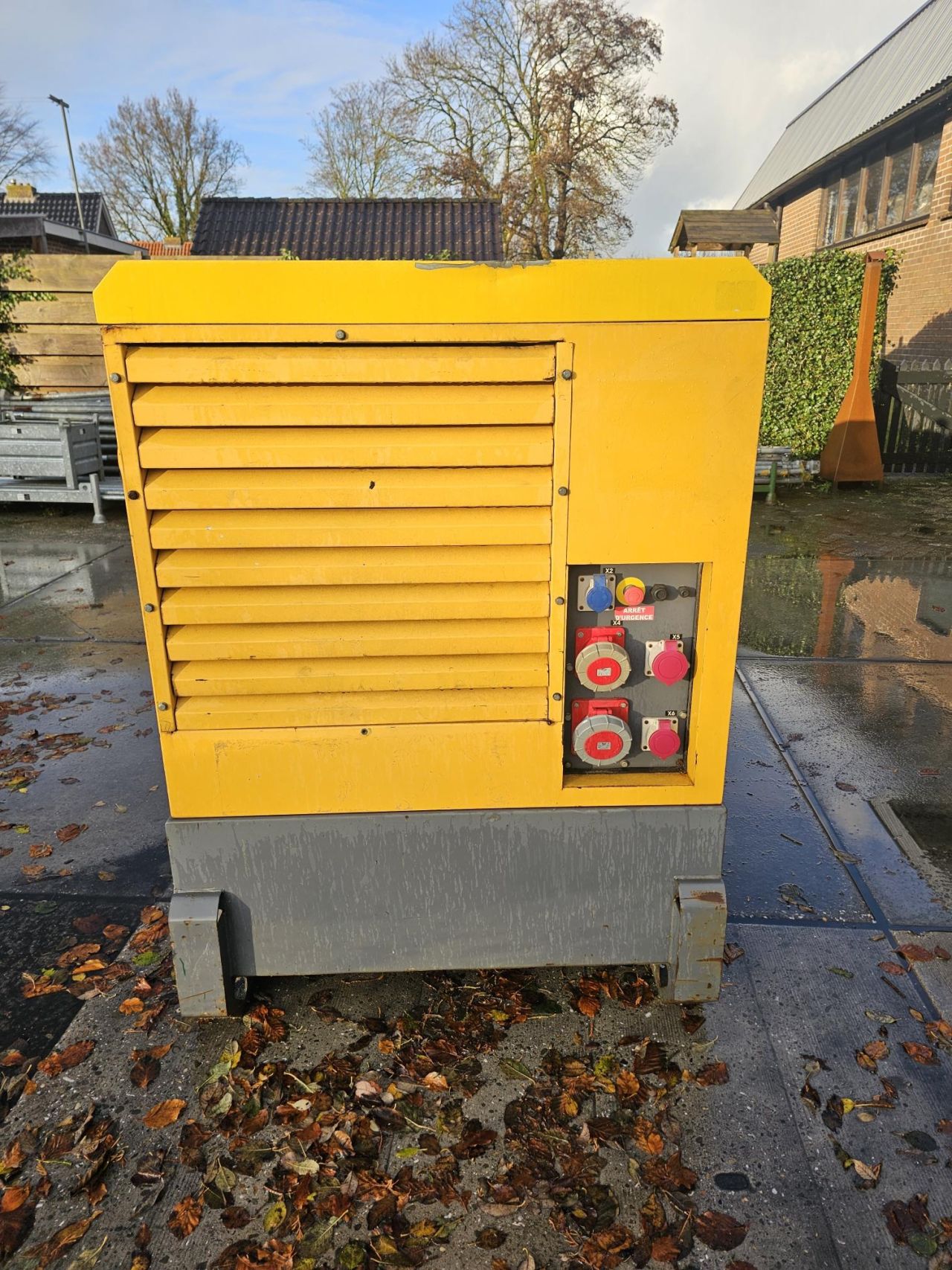 Atlas Copco QAS 150 Kva aggregaat generator