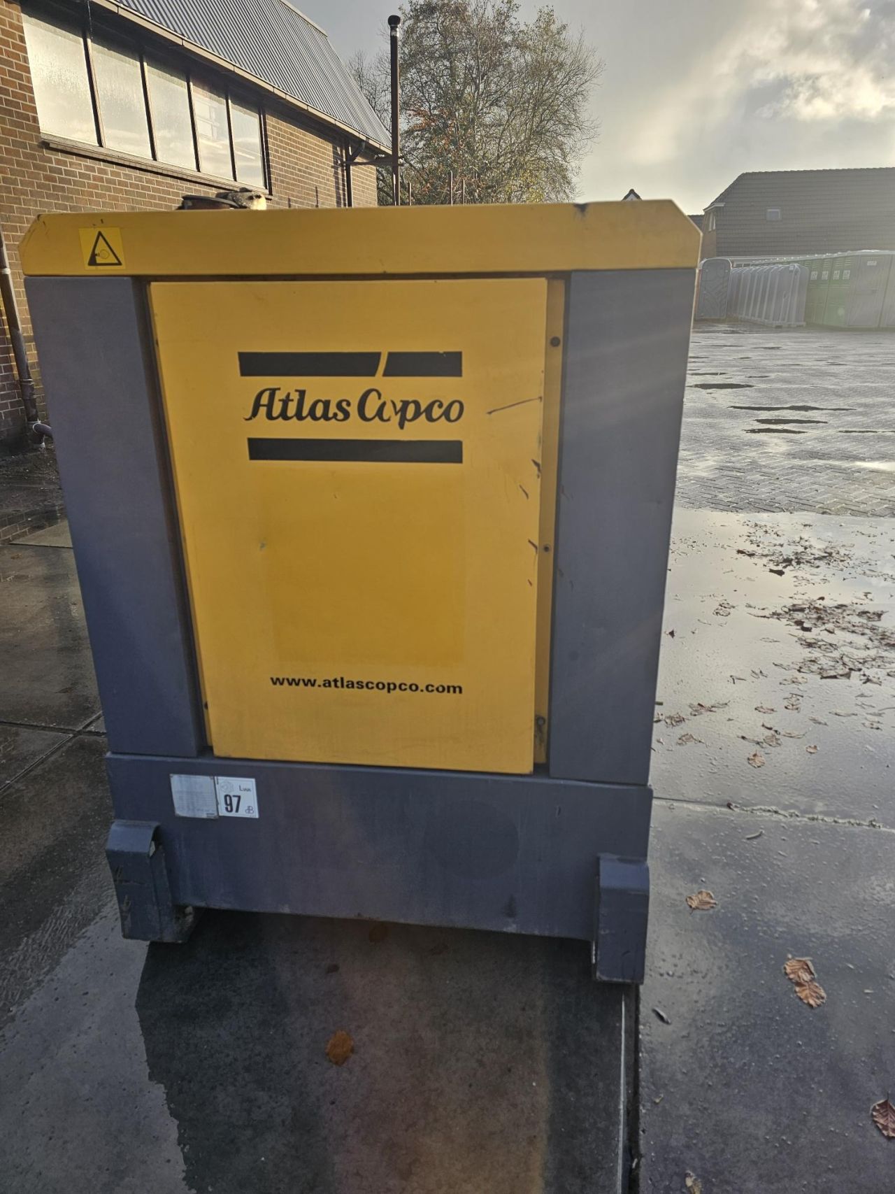 Atlas Copco QAS 150 Kva aggregaat generator