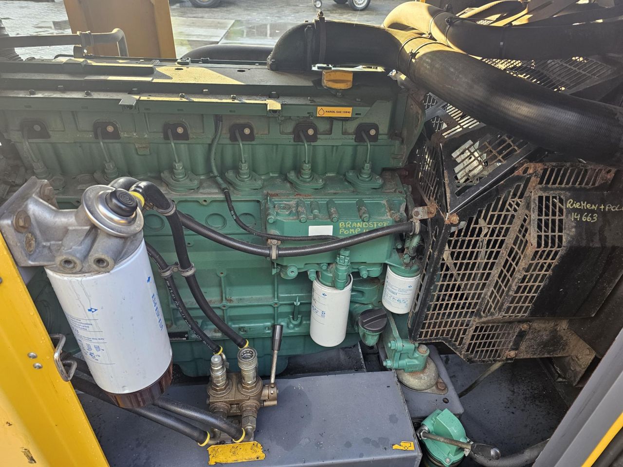 Atlas Copco QAS 150 Kva aggregaat generator