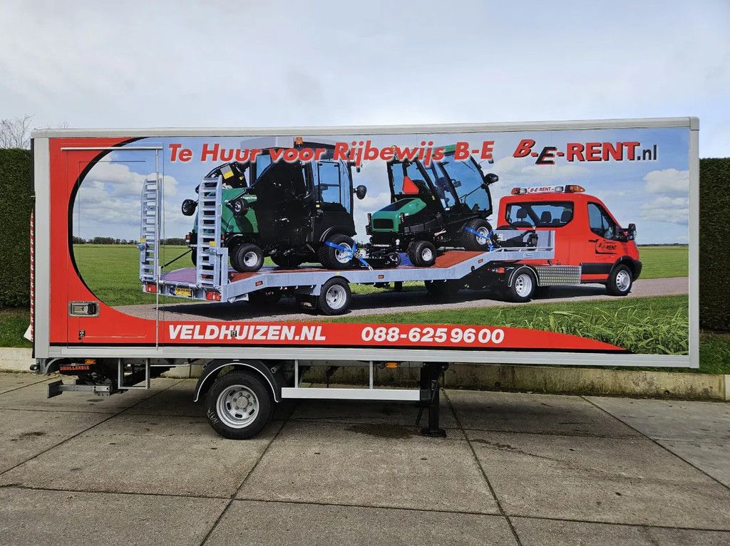 Veldhuizen 5,0-tons Gesloten oplegger 6,5 m.