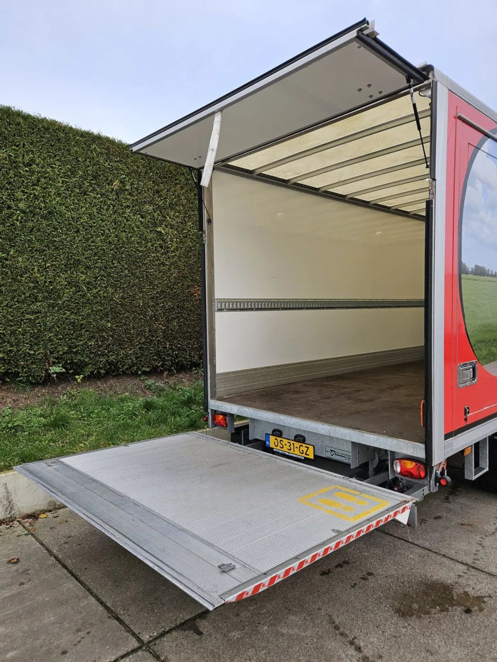 Veldhuizen 5,0-tons Gesloten oplegger 6,5 m.