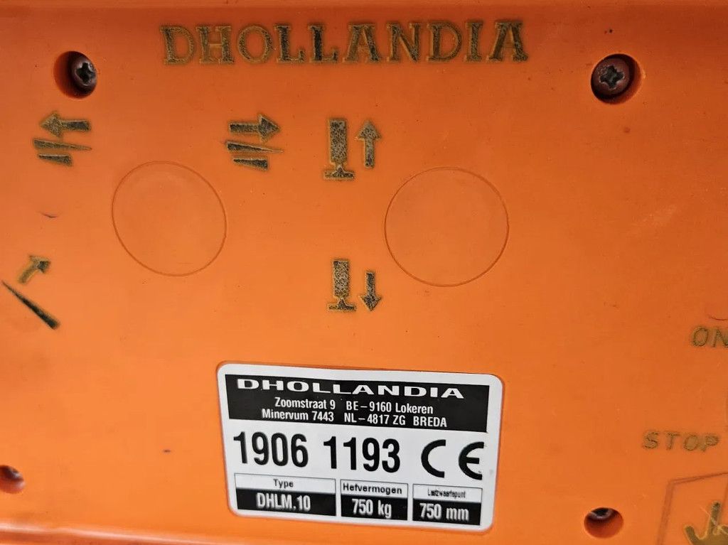 Veldhuizen 5,0-tons Gesloten oplegger 6,5 m.